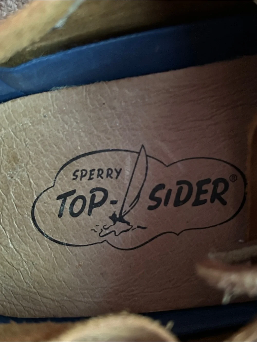 Sperry Top-Sider Men's Brown Leather Oxfords